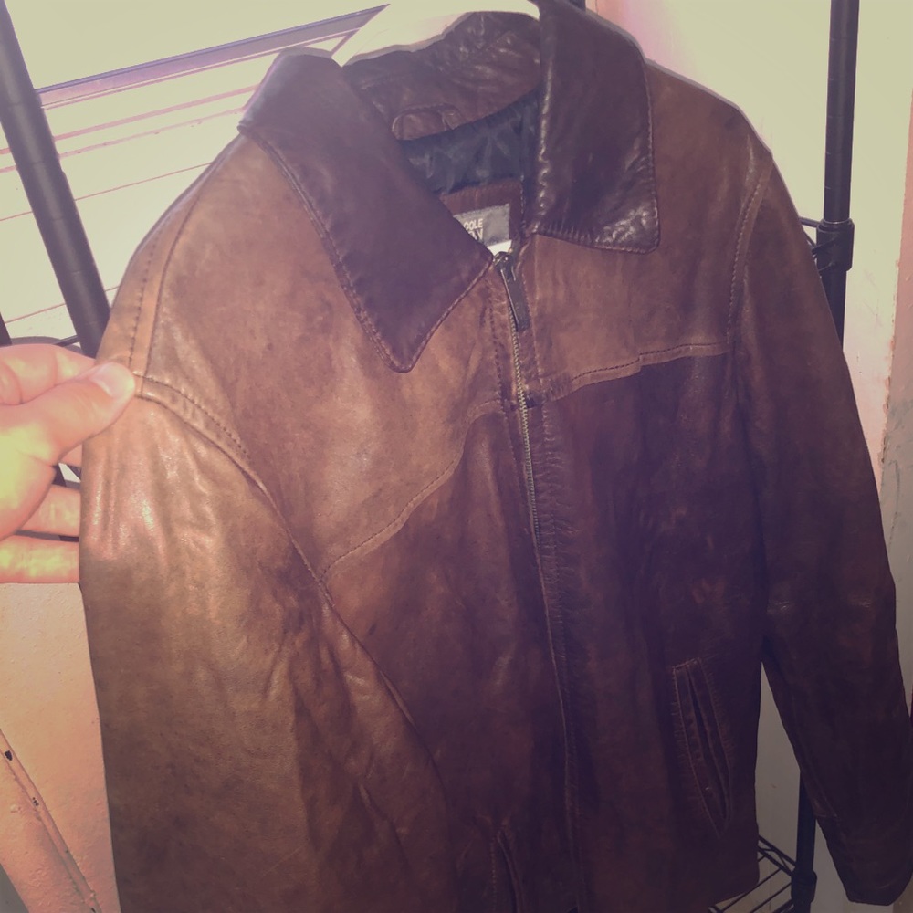 Kenneth Cole Leather Jacket